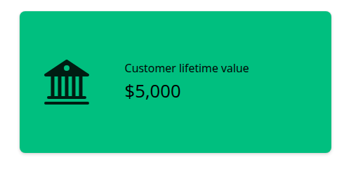 A value box using 'purple', a named Bootstrap main color.